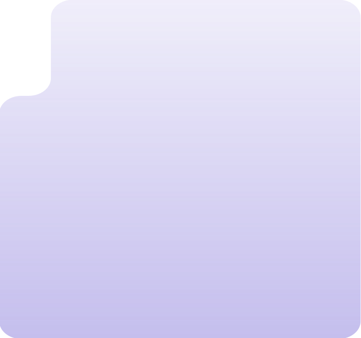 A simple illustration of a purple file folder icon with rounded corners and a gradient background.